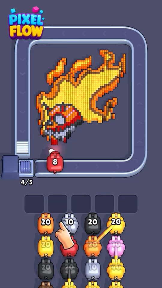 Example gameplay still from a mobile game.